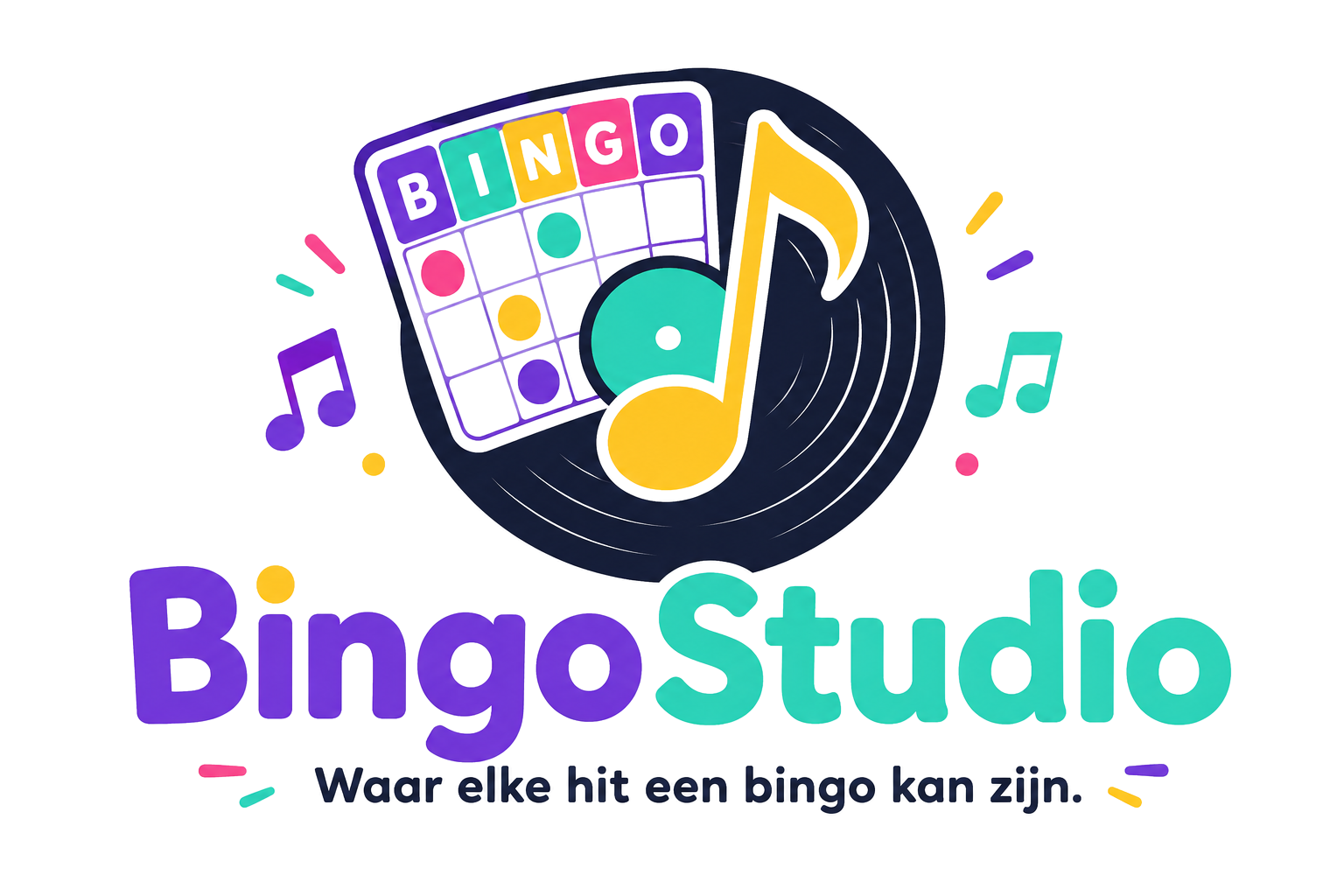 muziekbingo maken - voorbeeld bingokaart