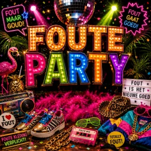 Foute Party Muziekbingo