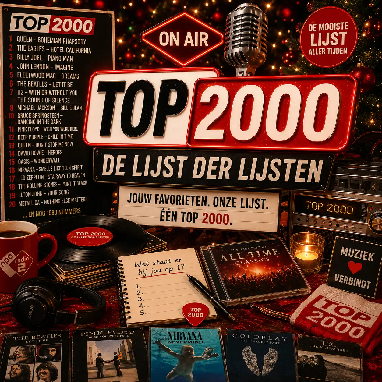 Top 2000 Muziekbingo