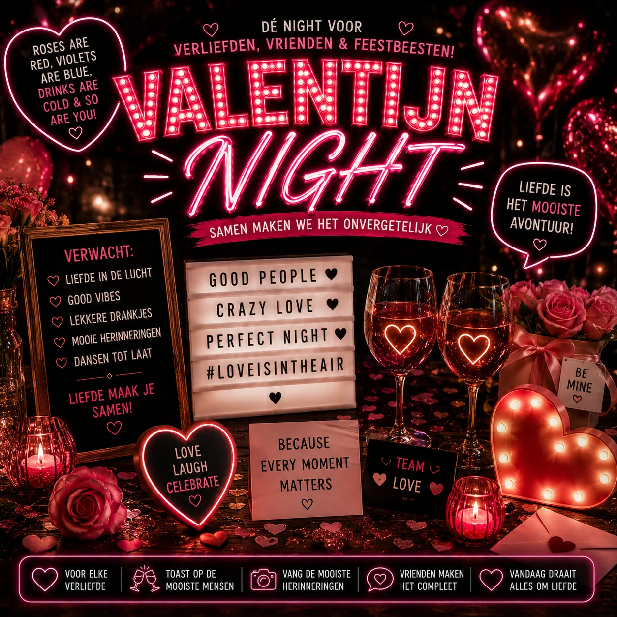 valentijn muziekbingo