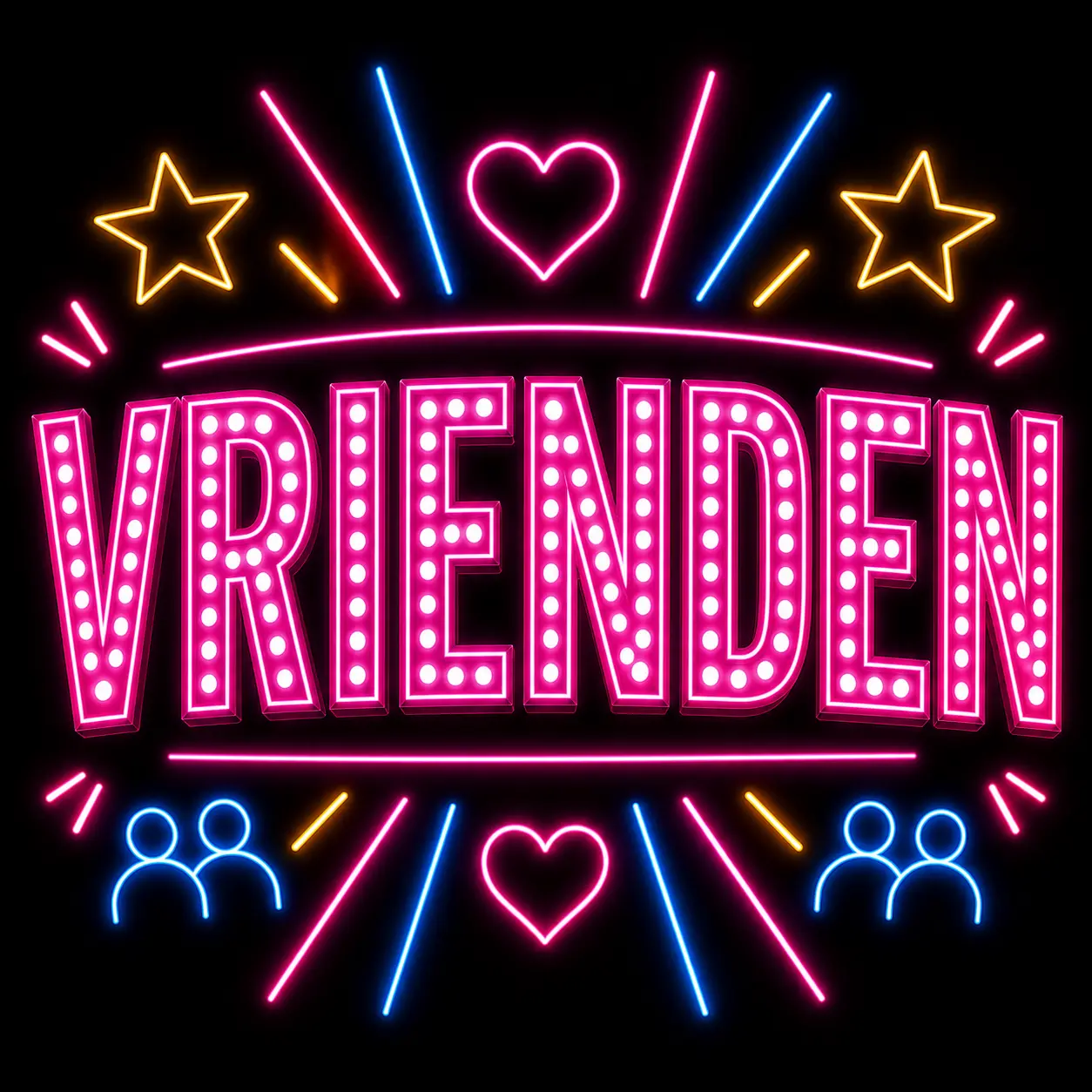 vrienden muziekbingo